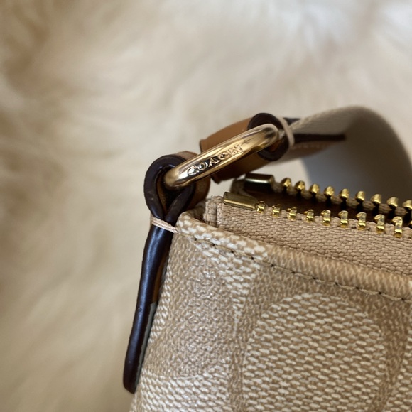 Mini Rowan File Bag In Signature Canvas With Stripe - Picture 8 of 9